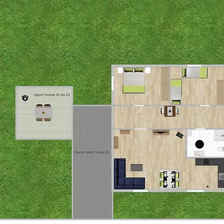 Ferienwohnung Bluhm EG Schillig Exterior foto